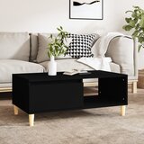  Stolić za kavu crni 90 x 50 x 36,5 cm od konstruiranog drva Cijene