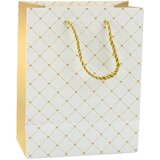  Paper Gift Bag Shiny Hearts 23 x 18 x 10.5 cm | shoptok.hr