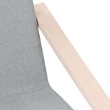  Stol za sproščanje svetlo sivo blago, (20698774) | Shoptok.si