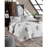 Palma - grey greywhite single bedspread set  Palma - grey greywhite single bedspread set Slike