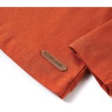  Dječja majica dugih rukava svijetla boja hrđe 128 | shoptok.hr