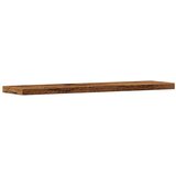 vidaXL Stenska polica 4 kosi starinski les 40x20x1,5 cm inženirski les | Shoptok.si