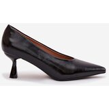 Boto Patent leather high heels black Gavrielle | Shoptok.si