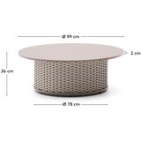 Kave Home Metalni okrugao vrtni stolić za kavu ø 99 cm Sedalis – | shoptok.hr