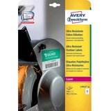 Avery Zweckform Izjemno odporne poliesterske etikete 63,5 x 33,9 mm, bele | Shoptok.si