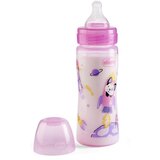 Chicco wb plastična flašica za bebe 330ml, roze | ePonuda.com