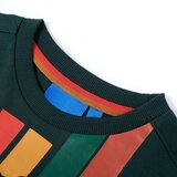  Dječja majica dugih rukava tamnozelena 116 | shoptok.hr