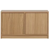 Modularna TV komoda u dekoru hrasta u prirodnoj boji 77x44 cm Modular –