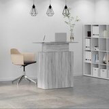  Recepcijski stol sivi sonoma 100x40x104 cm konstruirano drvo | Eponuda.com