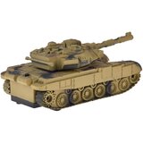 Rc tenk na daljinsko upravljanje s rotirajućom kupolom, pustinjska kamuflaža, 22 cm | shoptok.hr