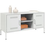 TV ormarić bijeli 100,5 x 39 x 50,5 cm čelični | Eponuda.ba