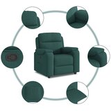  Naslonjač od tkanine tamnozeleni | shoptok.hr