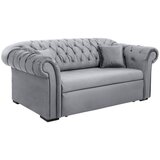 MID.YOU ZOFA S POSTELJNO FUNKCIJO, siva tekstil | Shoptok.si