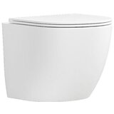 Karag WC školjka Milos, brez robov, bela LT046E-NR | Shoptok.si