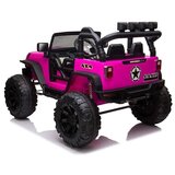  Avto na akumulator Jeep Brother JC666 - rožnat | Shoptok.si