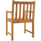 Vrtne stolice 6 kom 56 x 55,5 x 90 cm od masivnog drva bagrema | shoptok.hr