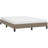  Okvir za krevet bez madraca smeđesivi 140 x 190 cm od tkanine | shoptok.hr