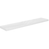  Plutajuća zidna polica visoki sjaj bijela 120x23,5x3,8 cm MDF | Eponuda.com