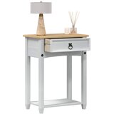  Konzolni stol Bijelo 55 x 35 x 73 cm Čvrsto borovo drvo | Eponuda.ba