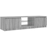 TV ormarić s LED svjetlima boja hrasta sonome 140x40x36 cm | shoptok.hr