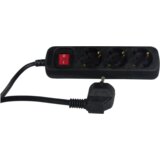REV Socket line 3-fold 1,4 m black with switch Cijene