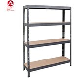 Ar storage polica metalna čaura kačenje 4 nivoa mdf 180x90x45