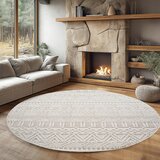 Ay Yildiz RAVNO TKANA PREPROGA HELIX 120 cm tkano krem barve | Shoptok.si