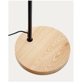 Kave Home Crna/u prirodnoj boji stojeća svjetiljka s metalnim sjenilom (visina 150 cm) Catlar – | shoptok.hr