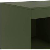 Visoka komoda maslinastozeleni 67 x 39 x 95 cm čelična | shoptok.hr