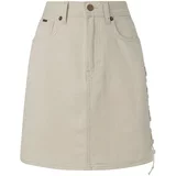 PepeJeans Suknja 'Lilly Lace' ecru/prljavo bijela