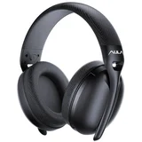 S6 Black Headphones