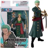 Bandai One Piece Anime Heroes Monkey Roronoa Zoro figura 17cm | shoptok.hr