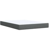vidaXL Krevet s oprugama i madracem tamnosivi 140x190 cm od tkanine | shoptok.hr
