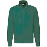 Fruit Of The Loom Green Men's Sweatshirt Lightweight Sweat Jacket | shoptok.hr