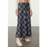 Trendyol Multicolor Low Waist Plaid Pattern A-line Maxi Length Woven Skirt | Eponuda.ba