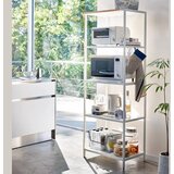YAMAZAKI Mat bel jeklen regal 60x170x46,5 cm Tower – | Shoptok.si