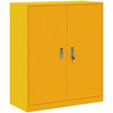 Ormarić za pohranu 2 kom. Žuta 90 x 40 x 145 cm Čelik | shoptok.hr