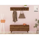 Hanah home Hall Stand zidni čiviluk Rupa Walnut | ePonuda.com