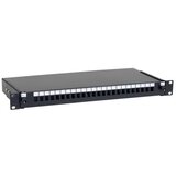 Masterlan Patch panel 24 Simplex SC sa kasetom, bez modula, crni ( 5635 ) | ePonuda.com