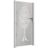  Vrtna vrata 100x175 cm Corten čelik Dizajn stabla | shoptok.hr
