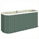 HOMESTAR Dvignjena gredica za vrt 136x53x61 cm zelena, (5000228406) Cene