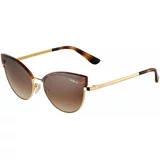 VOGUE Eyewear Sunčane naočale '0VO4188S' smeđa / zlatna