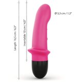Dorcel Mini Lover 2.0 - vibrator na baterije, G-točka (roza) | shoptok.hr