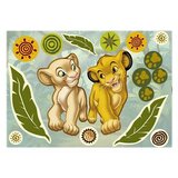 Komar Nalepka za stene Simba in Nala (70 x 50 cm) | Shoptok.si
