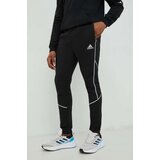 Adidas Donji dio trenirke za muškarce, boja: crna, s aplikacijom | shoptok.hr