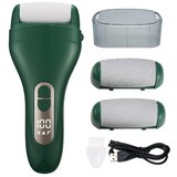 INF USB polnilni električni pilnik za pete z LED zaslonom, 3 hitrosti Green, (5000283911) | Shoptok.si