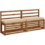  Jastučići za klupe - 2 dijela VUGHT 2 pcs 100% poliester Krem | shoptok.hr