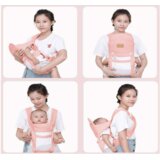  Višenamjenska ergonomska nosiljka za bebe s prozračnom mrežom i uklonjivim osloncem za glavu | shoptok.hr