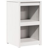 vidaXL zunanja kuhinjska omara bela 55x55x92 cm iz trdnega lesa borovine | Shoptok.si