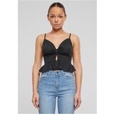 Urban Classics Women's top Waffle Pique Ruffle black Cijene